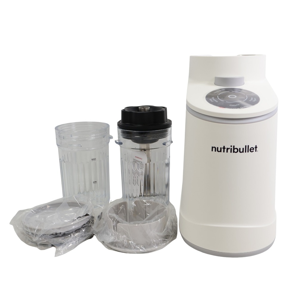 nutribullet Chill Ice Cream Maker for Gelato, Sorbet, Frozen Yogurt NBD50100AW